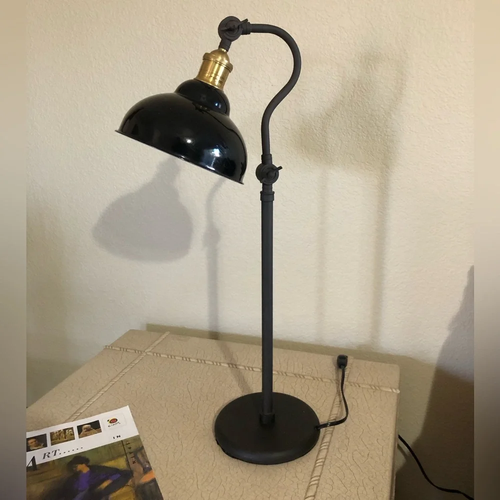 Iron & Brass multi-adjustable Task Lamp by Pottery Barn 👑